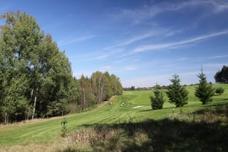 Golf course in Podbořánky in 2014